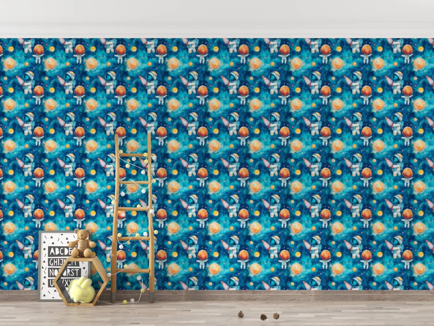 Little Astronaut's Grand Adventure WallCreatives