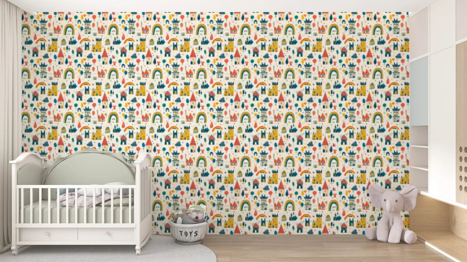 Whimsical Kingdom Adventure Wallpaper WallCreatives