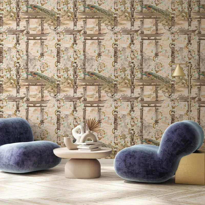 Torri Cream Lanscape Wallpaper Vladila