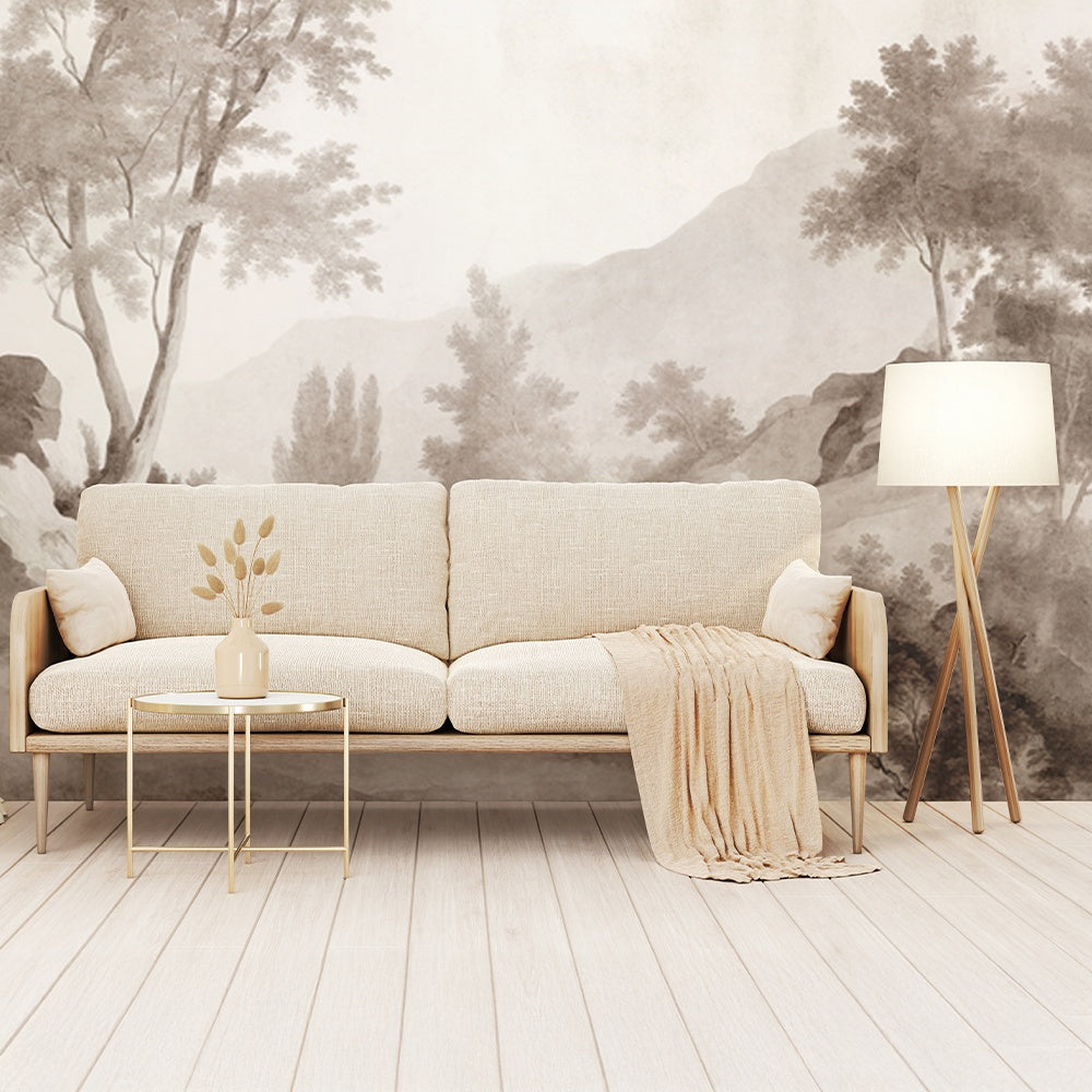 Tapet Ethereal Veil cream WallCreatives