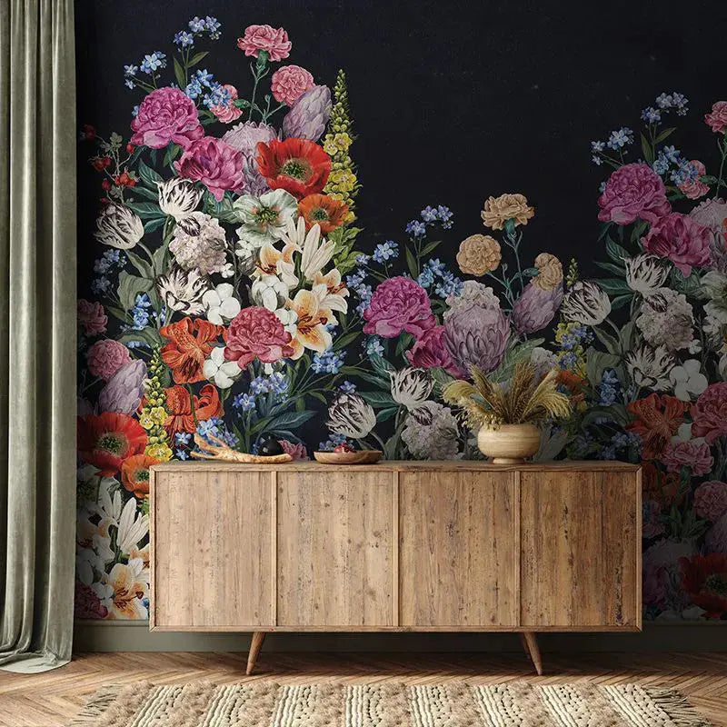 Spring Mural (Dark) Wallpaper Vladila