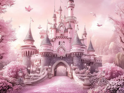 Enchanted Cherry Blossom Kingdom - WallCreatives