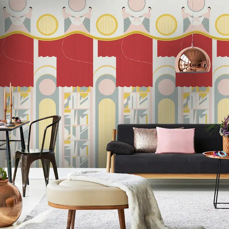Academy Theatre Pink Wallpaper Vladila