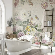 Flutter Of Wings Cream Wallpaper Vladila