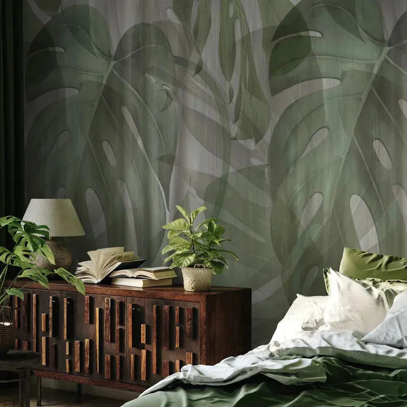 Monstera Mirror Wallpaper Vladila