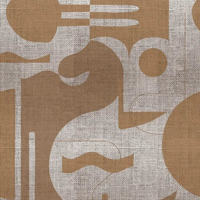 Contours in Bold (cream) Wallpaper Vladila