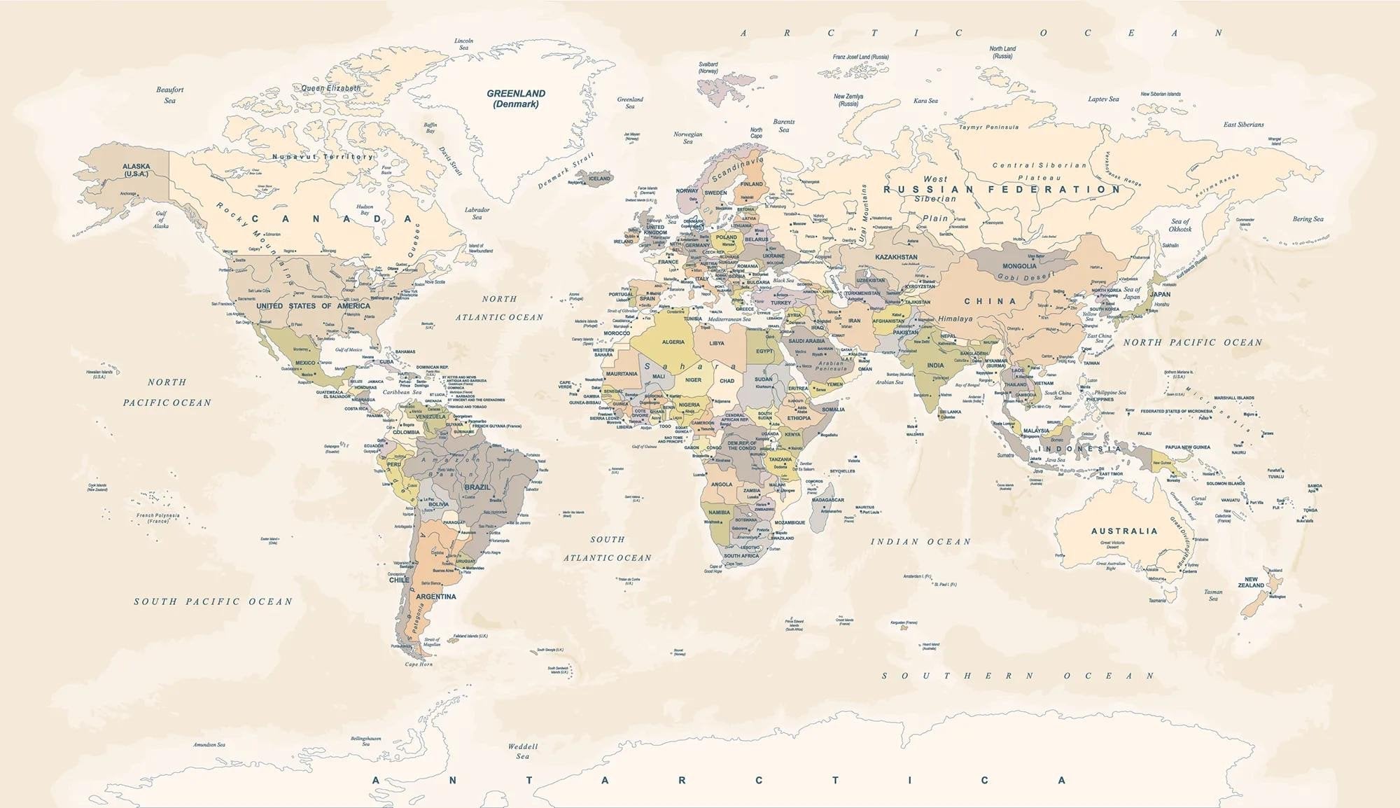 Classic map Wallpaper Vladila