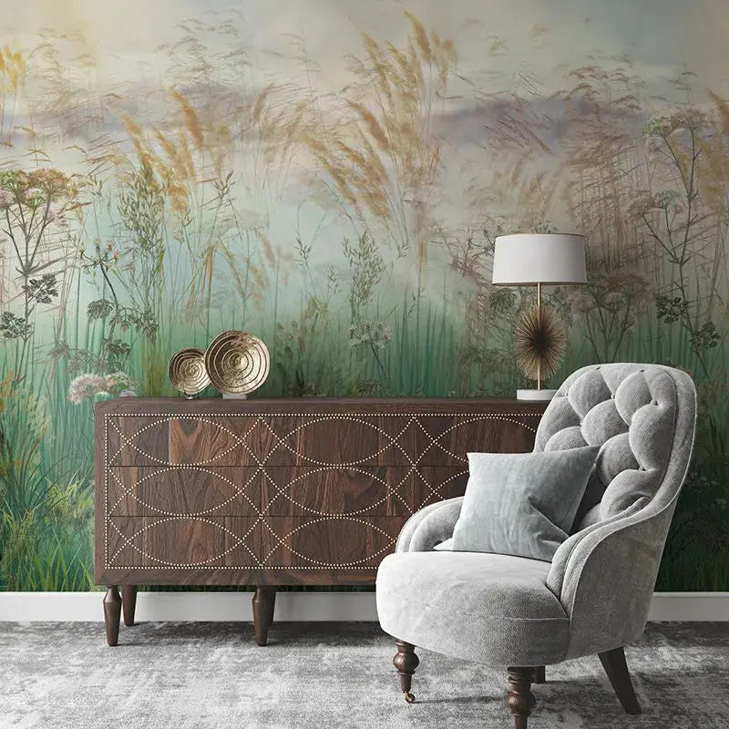 Bright Greenery Daylight Wallpaper Vladila