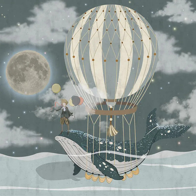 The Little Prince And The Whale Wallpaper Vladila