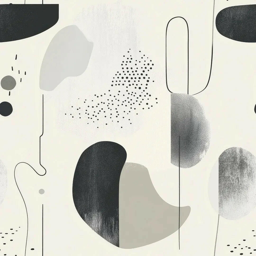 Oslo Form Abstract Wallpaper - WallCreatives