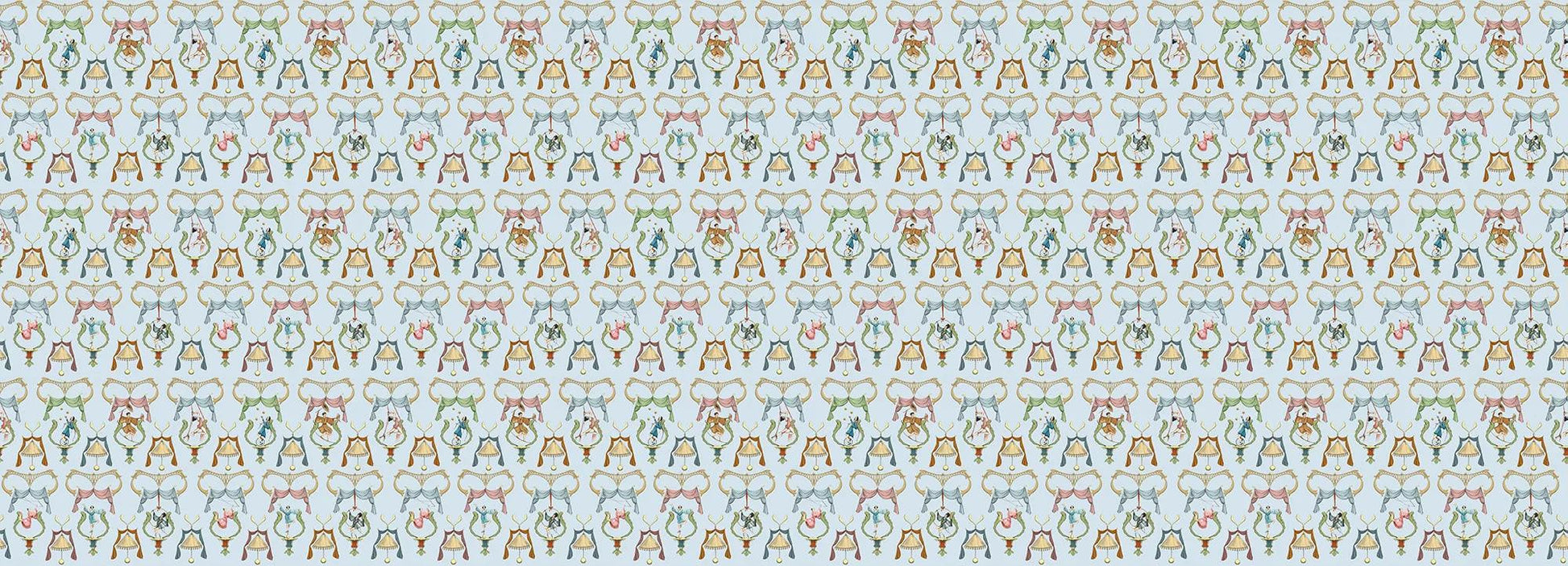Pagliacci (light blue) Wallpaper Vladila