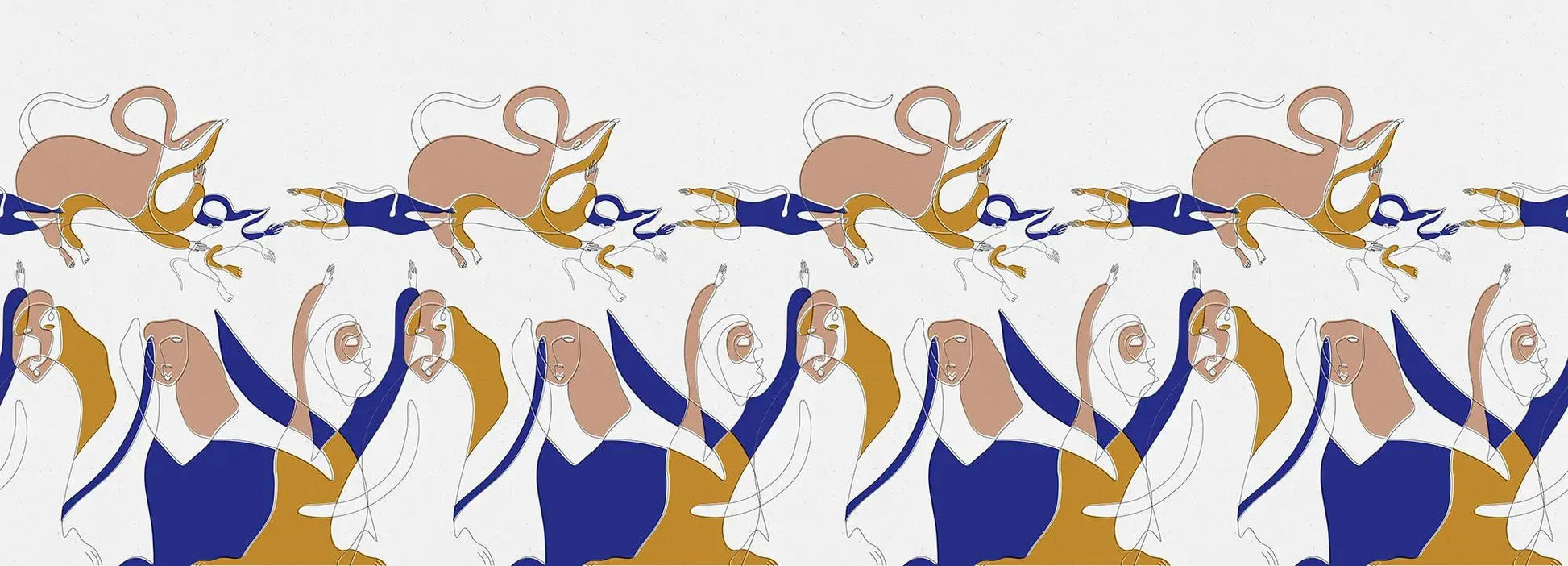 Antropomorphic Mustard Wallpaper Vladila