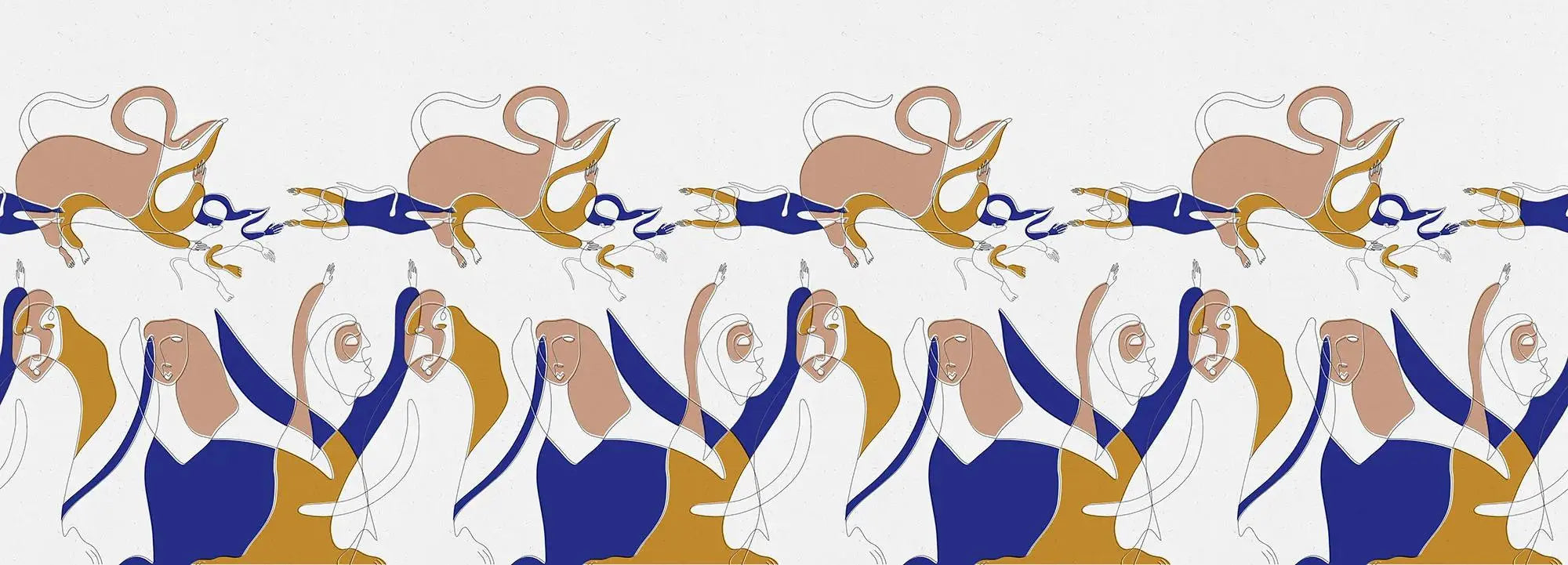 Antropomorphic Mustard Wallpaper Vladila