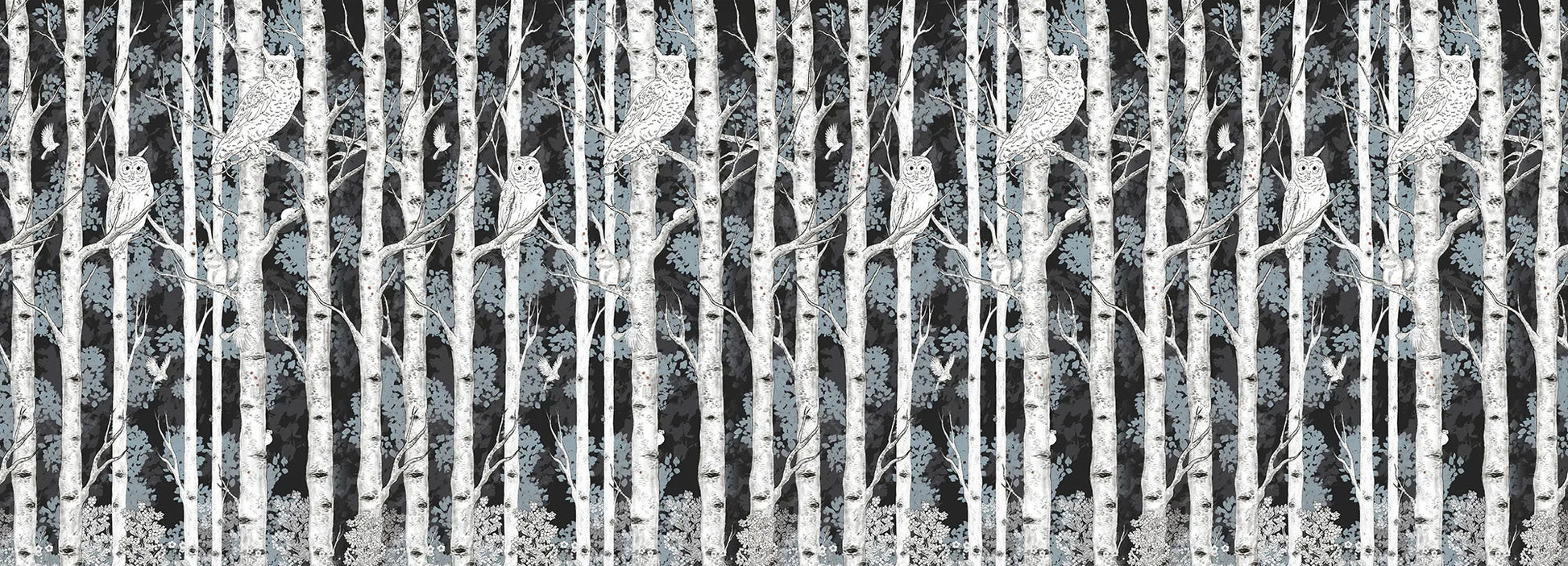 Sarah's Guardians-Night Time In Blue Wallpaper Vladila