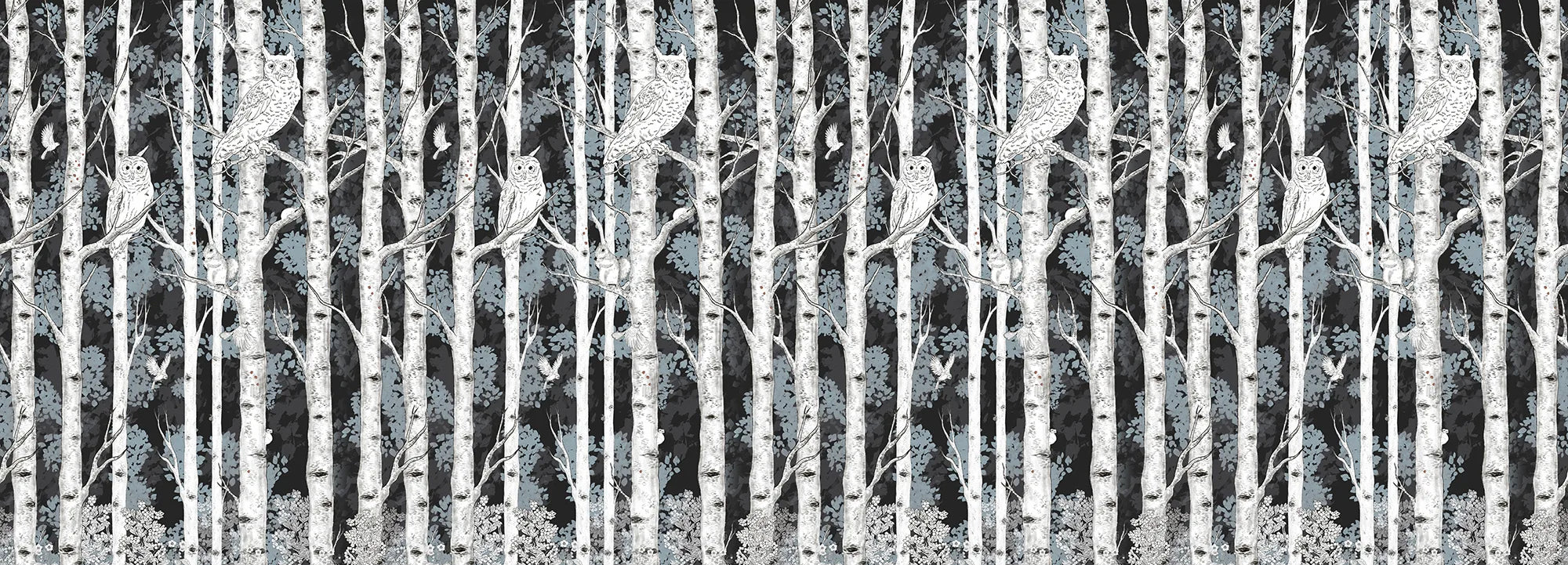 Sarah's Guardians-Night Time In Blue Wallpaper Vladila