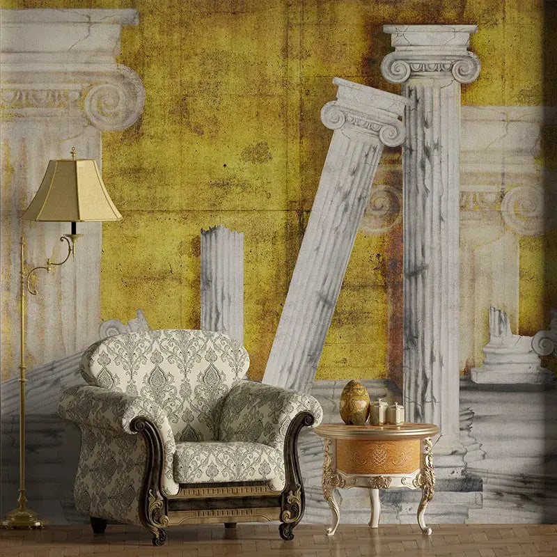 Antique Alabaster in Gold Wallpaper Vladila
