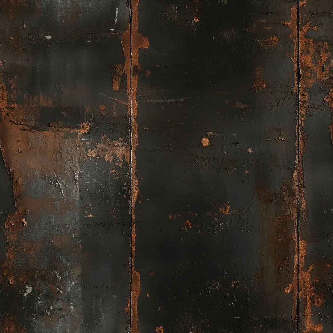 Midnight Forge with Copper Veins - WallCreatives