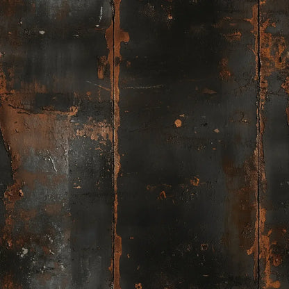 Midnight Forge with Copper Veins - WallCreatives