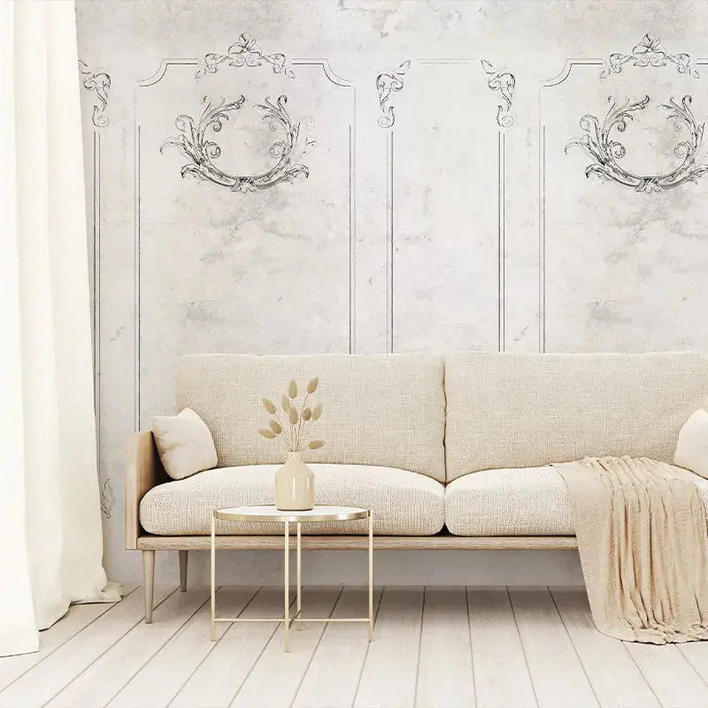 Brindille Stucco Light Wallpaper Vladila