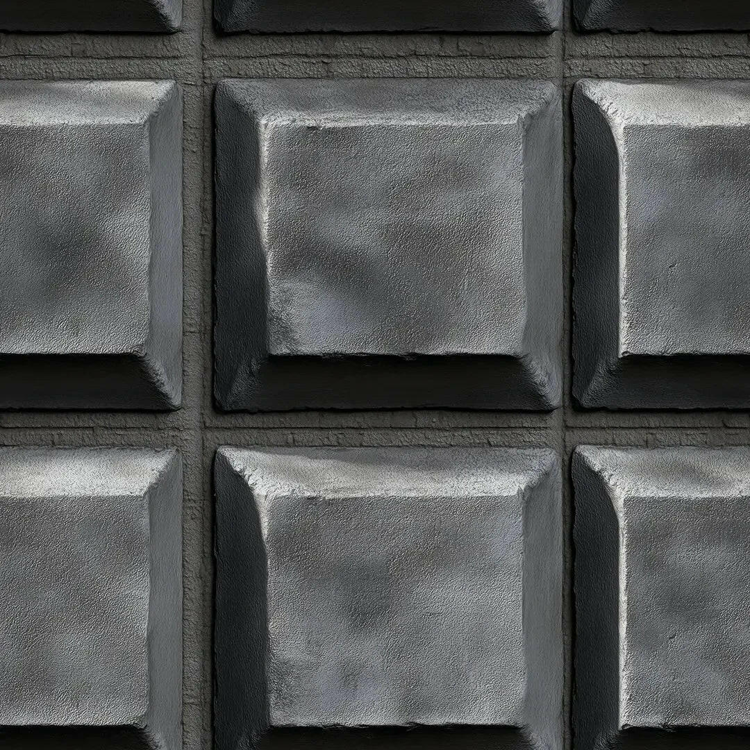 Industrial Armor Plate Wallpaper - WallCreatives