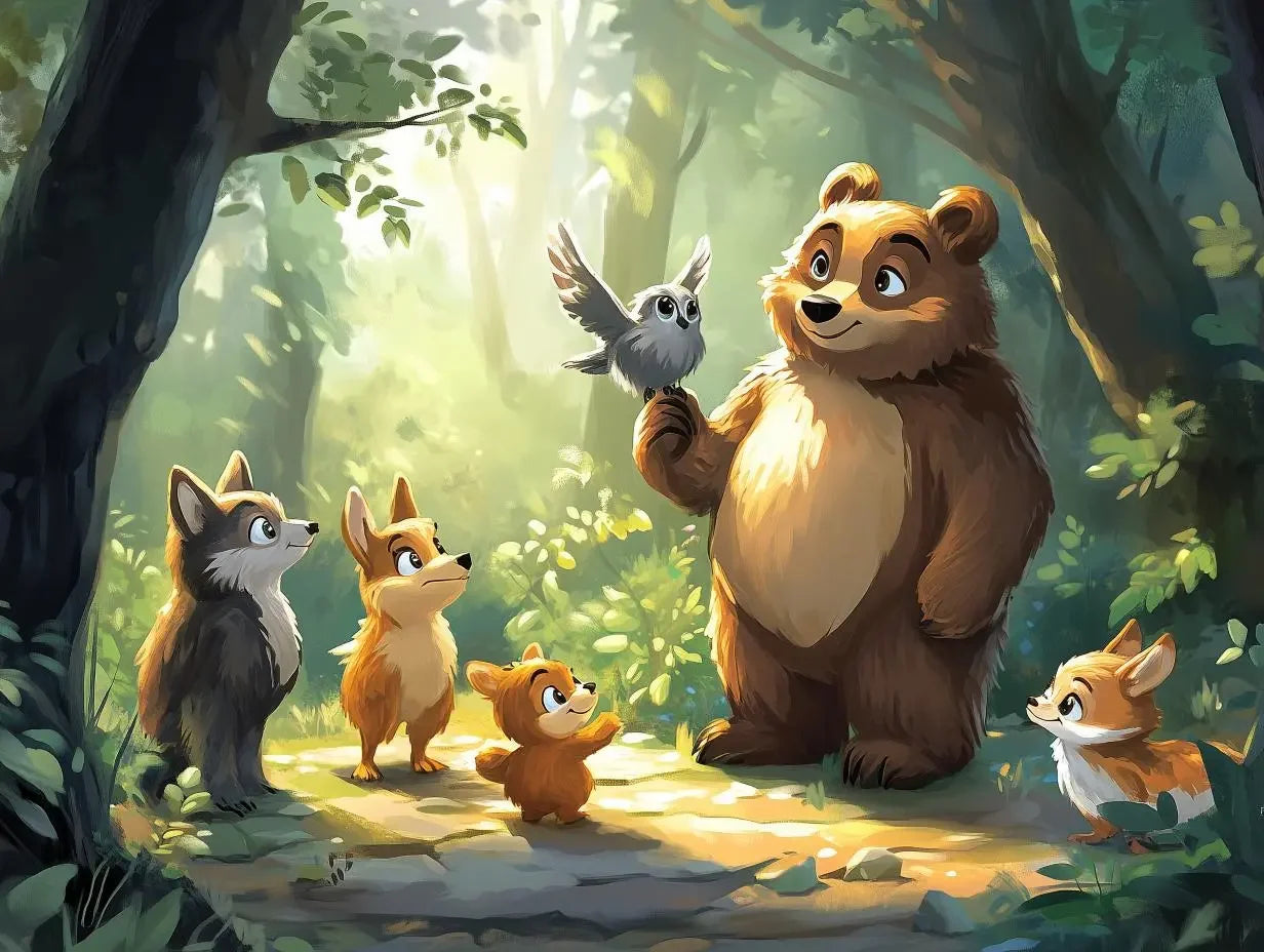 Enchanted Forest Friends Gathering - WallCreatives