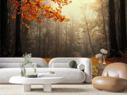 Whispering Woods Autumn Glow - WallCreatives