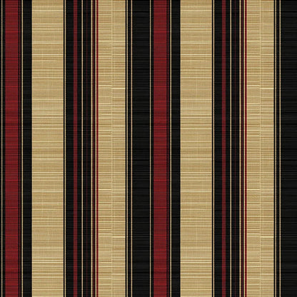 Regent's Woven Stripe Wallpaper - WallCreatives