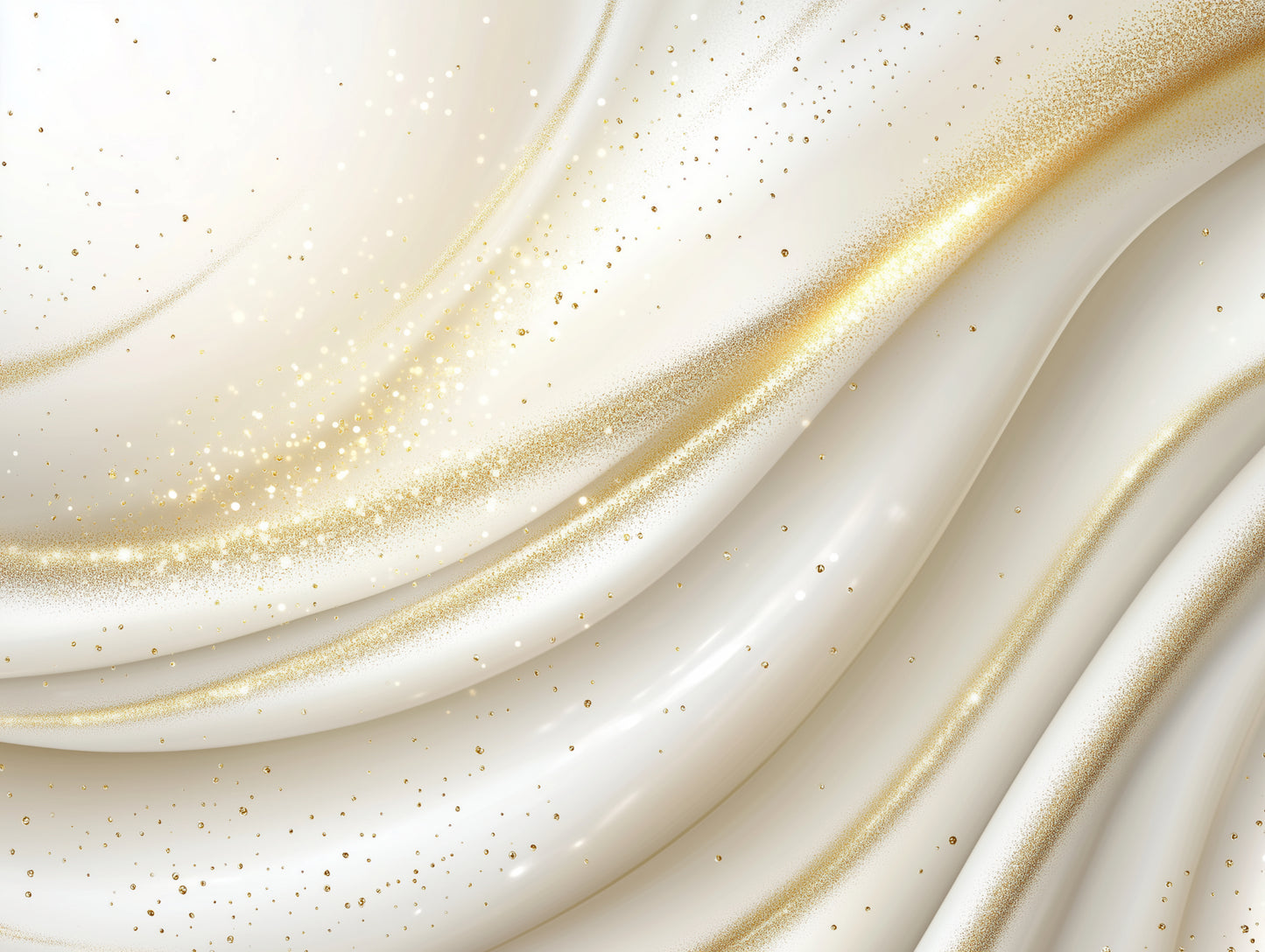gilded cream cascade