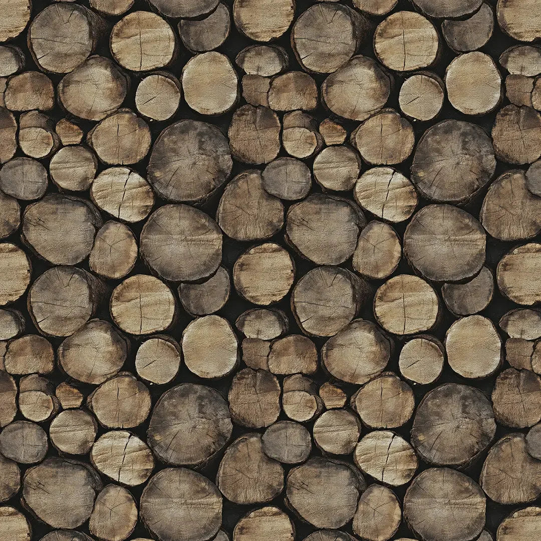 Woodland Cabin Retreat Wallpaper - WallCreatives