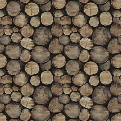 Woodland Cabin Retreat Wallpaper - WallCreatives