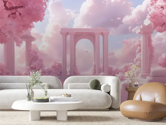 Elysian Pink Dreamscape - WallCreatives