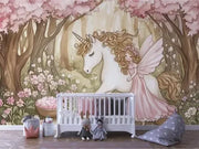 Fairy's Whispering Blossom Grove - WallCreatives
