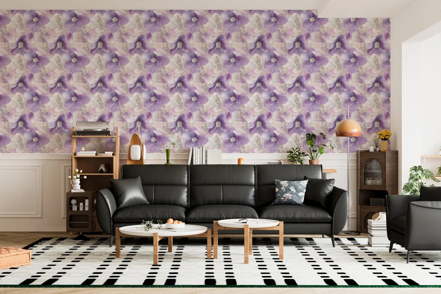 Whispering Lavender Blooms Wallpaper WallCreatives