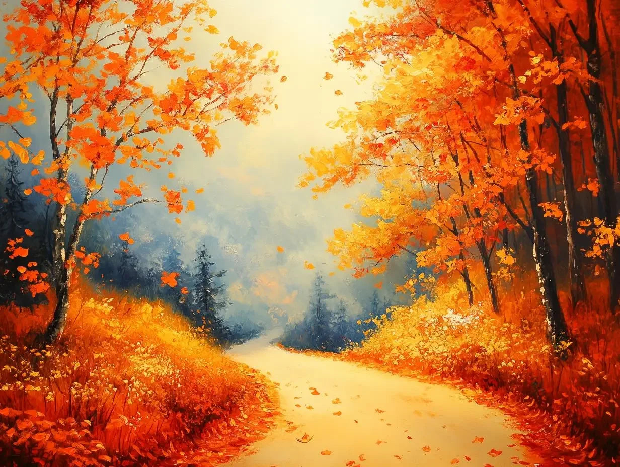 Whispers of an Amber Forest - WallCreatives
