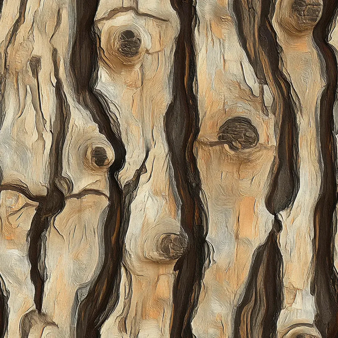 Painterly Forest Grain - WallCreatives