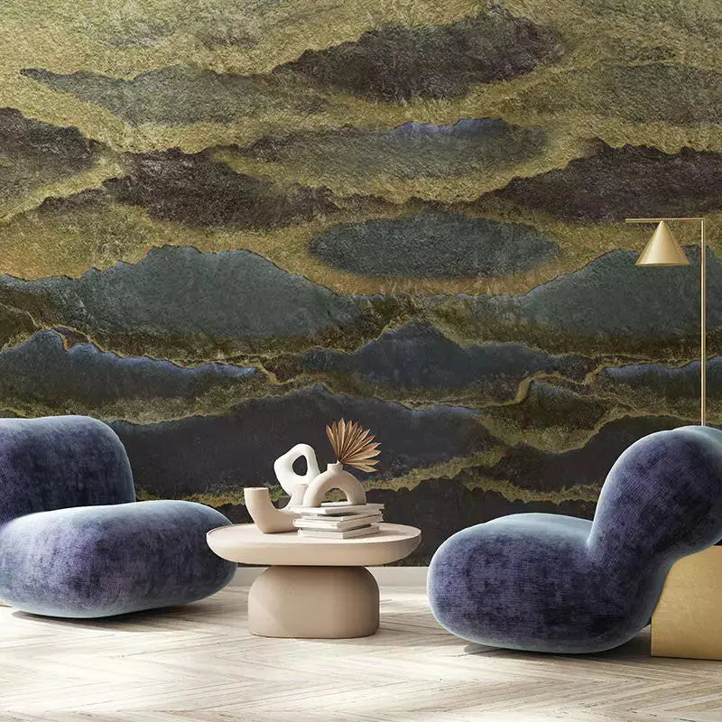 Goldleaf Ripples Wallpaper Vladila