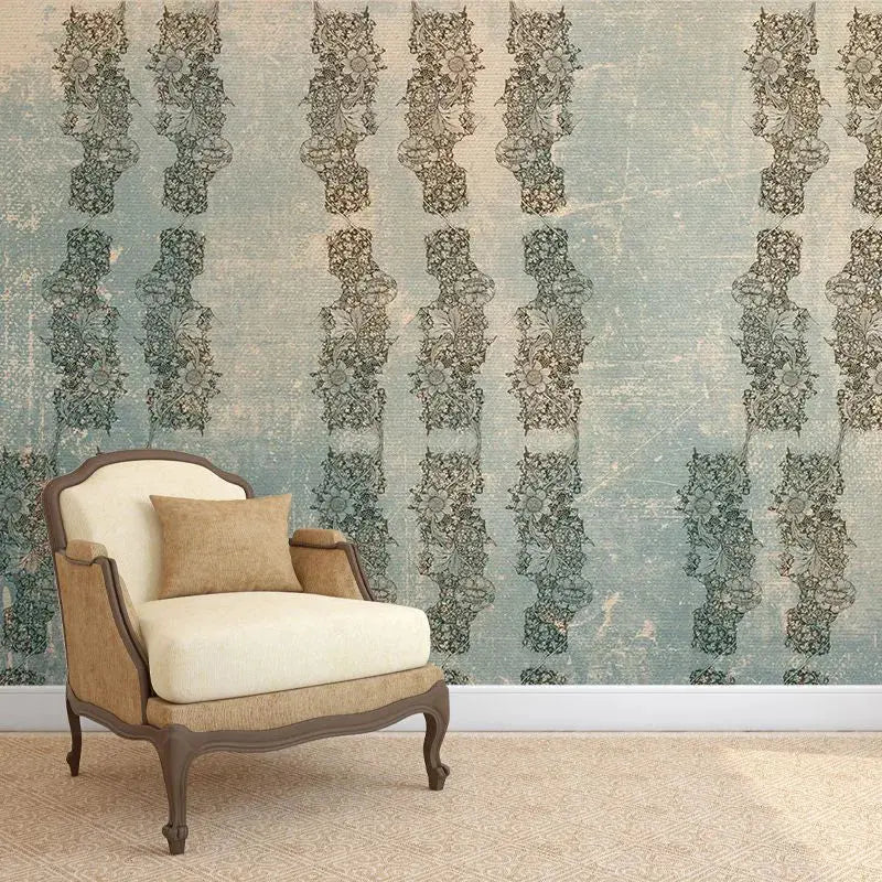 Embroidery Wall Art Wallpaper Vladila
