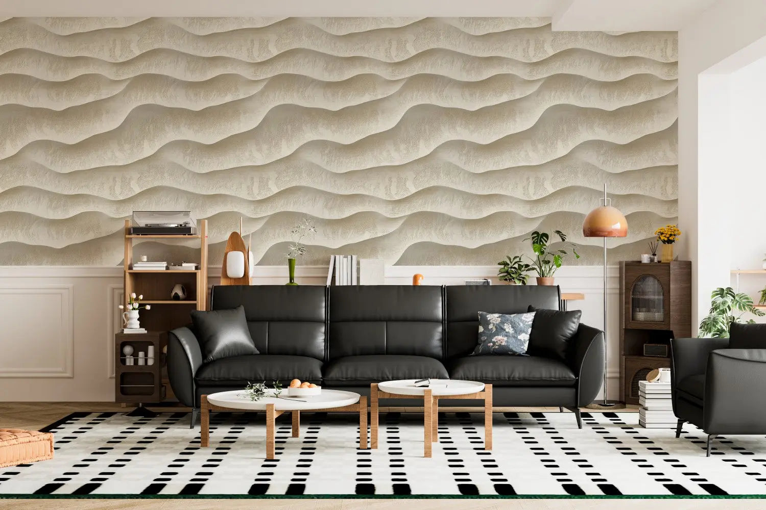 Flowing Desert Sands WallCreatives