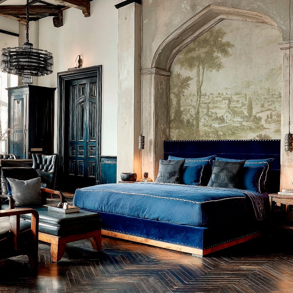 Tapet Imperial Palms cream WallCreatives