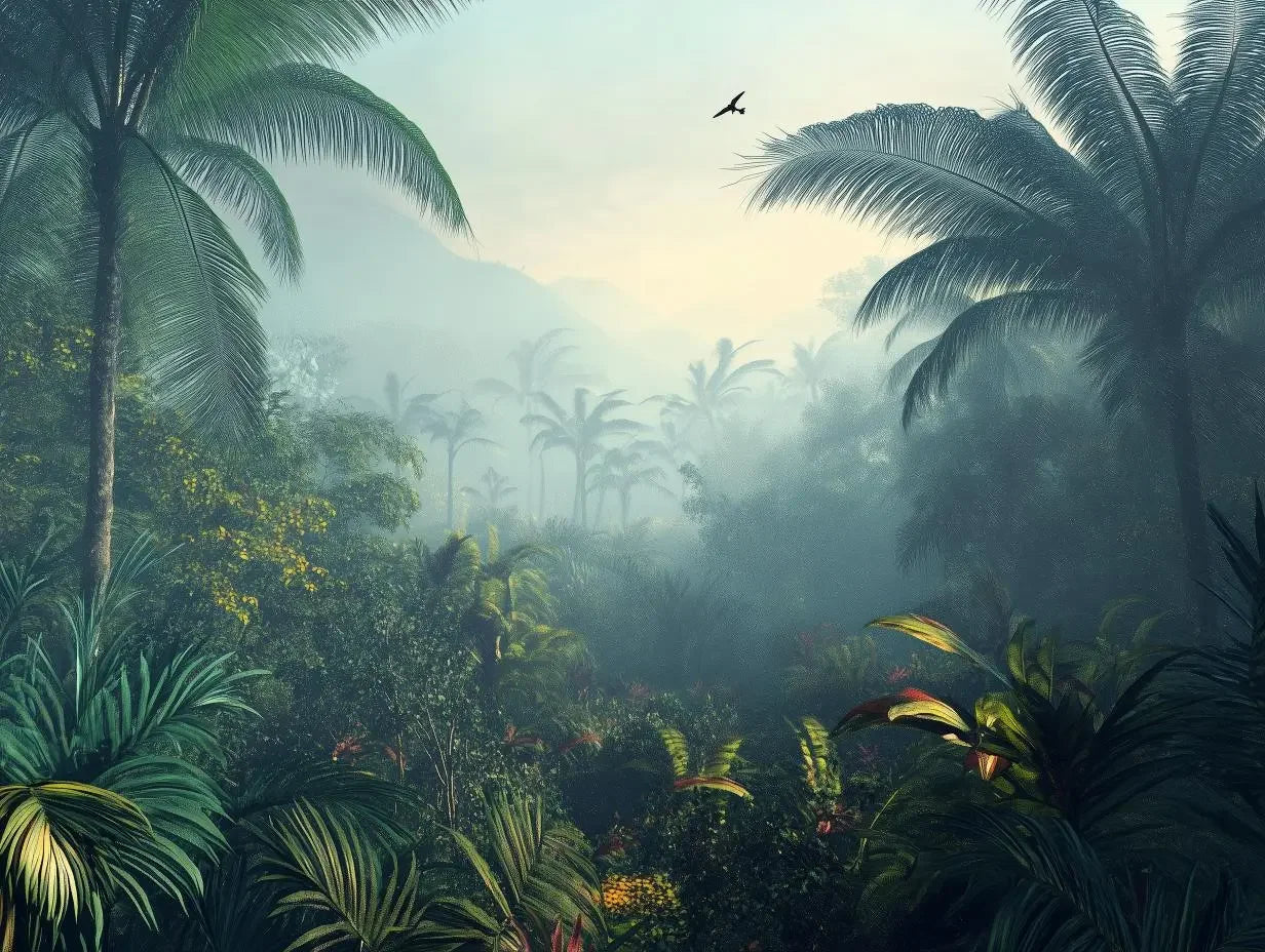 Emerald Jungle Haze - WallCreatives