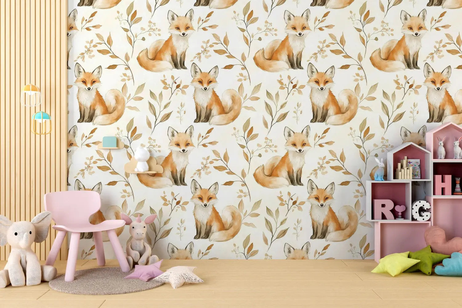 Fablewood Fox & Foliage WallCreatives