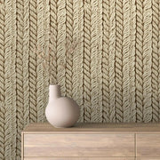 Warm Cable Knit Embrace - WallCreatives