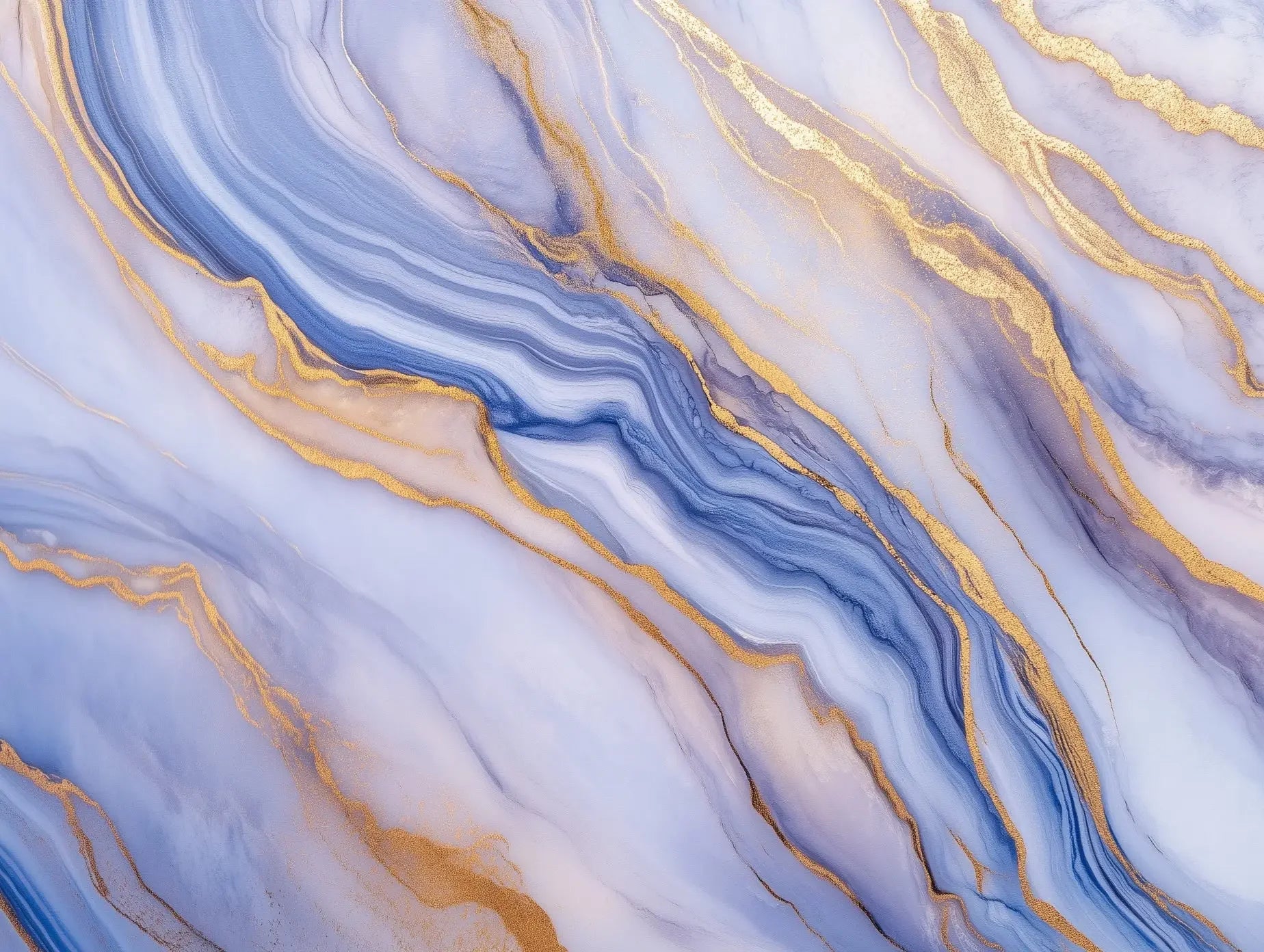 Gilded River Agate Wallpaper - WallCreatives
