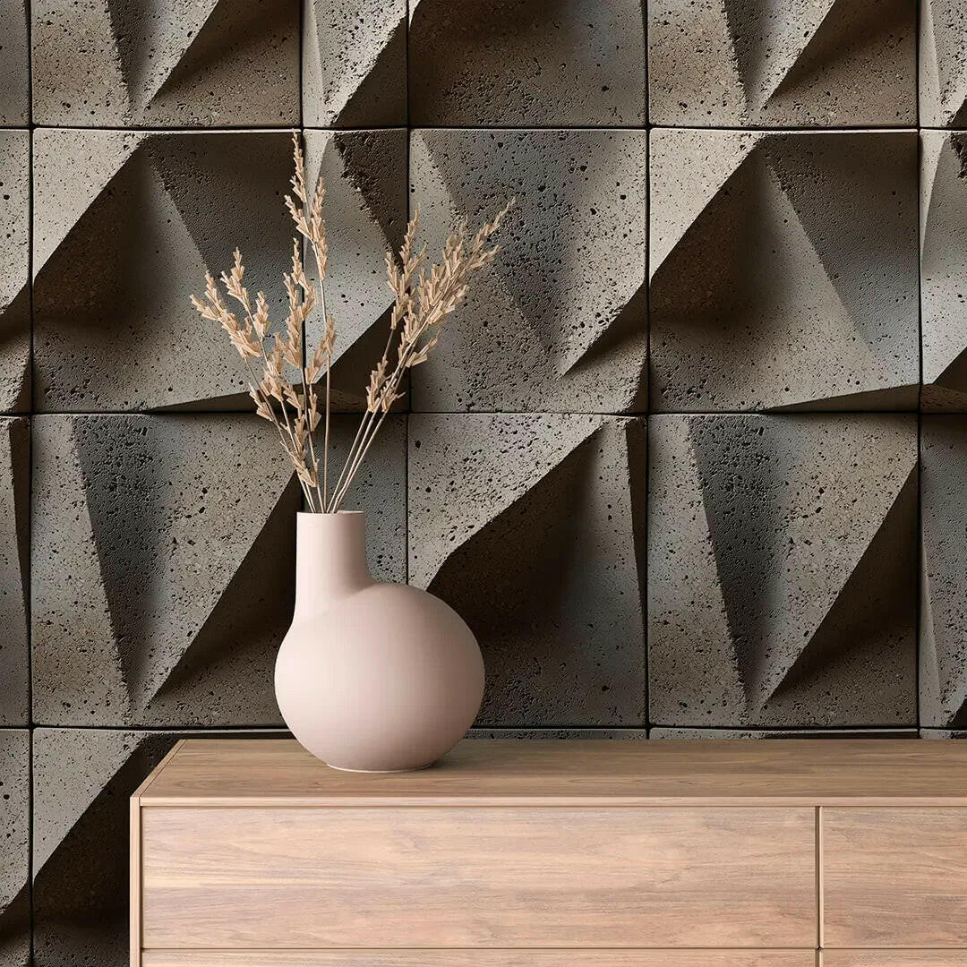 Quarry Fold Geometric - WallCreatives
