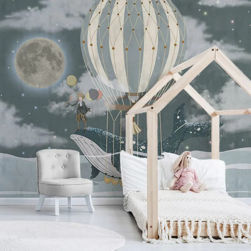The Little Prince And The Whale Wallpaper Vladila