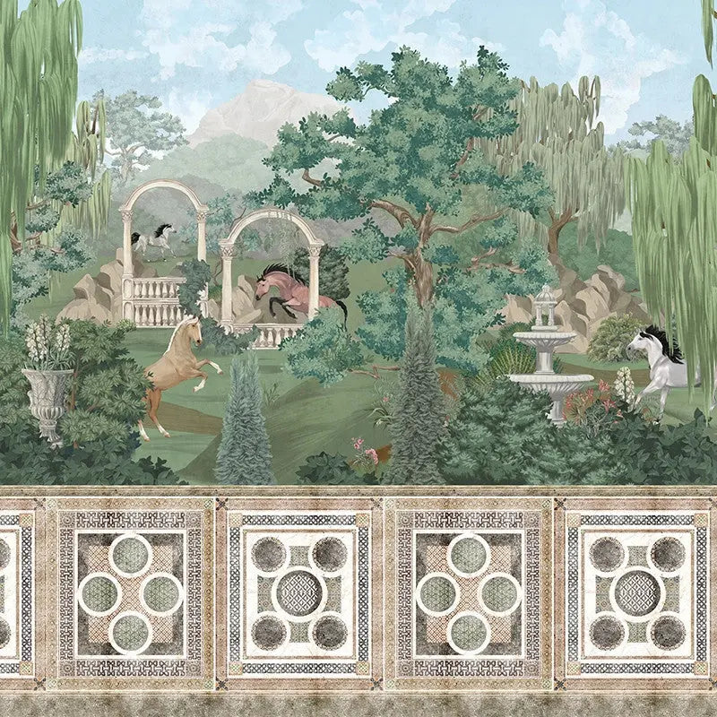 Bronco Garden Wallpaper Vladila