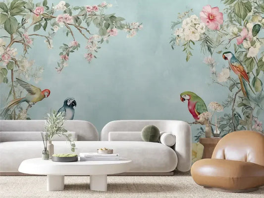 Enchanted Aviary Garden - WallCreatives