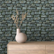 Countryside Estate Stone Wall - WallCreatives