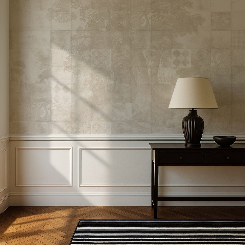 Tapet Azure Grove cream WallCreatives