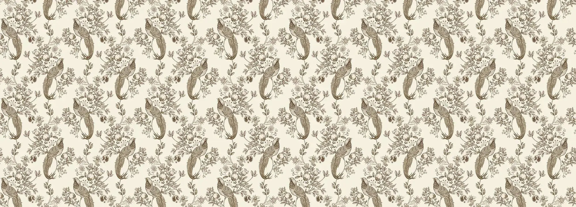 Pomegranate Garden In Coper Wallpaper Vladila